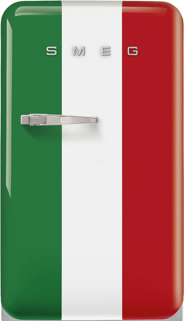 Smeg 50's Style køleskab FAB10HRDIT6 (Italiensk flag)
