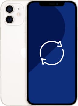 Brukt iPhone 12 - 5G smarttelefon 64 GB (hvit)