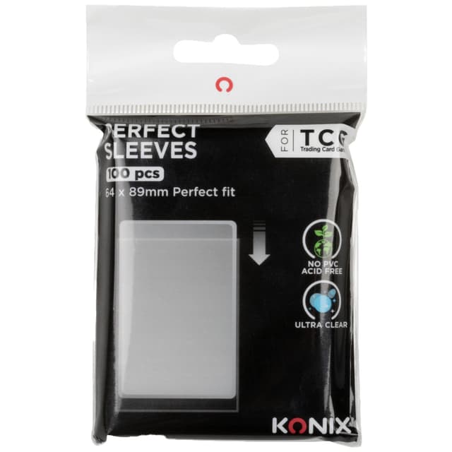 Konix Trading Card Game Perfect Fit kortlommer (100-pakning)