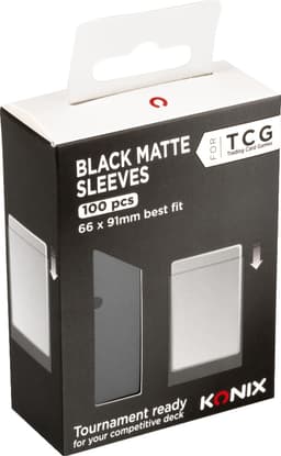 Konix Trading Card Game TCG Matte finish sleeves 100 pack