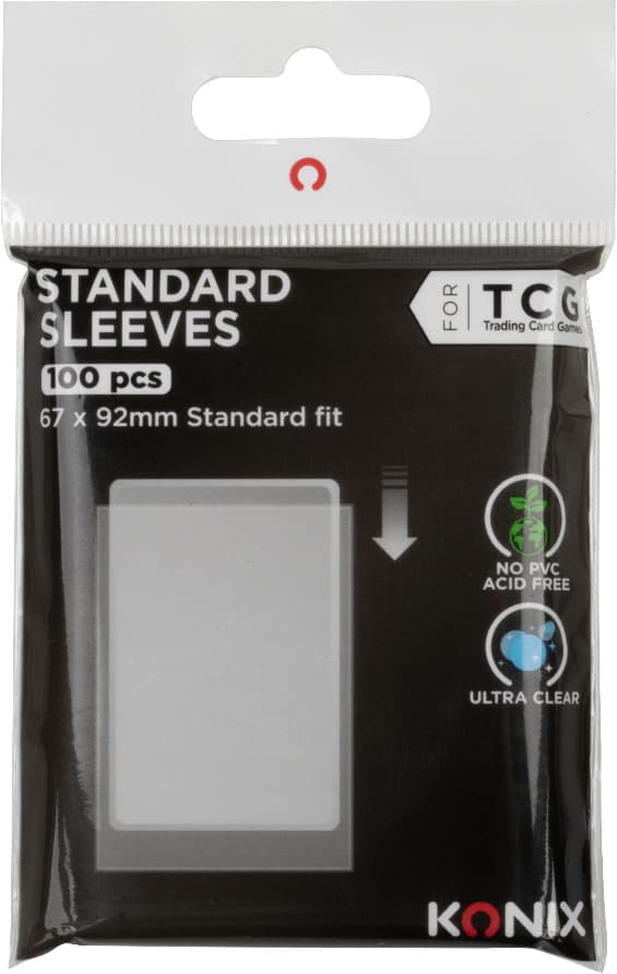Konix Trader Card Game Standard Fit-fodral (100-pack)