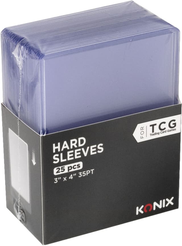 Konix Trading Card Game Toploader korttisuojat (25 kpl)