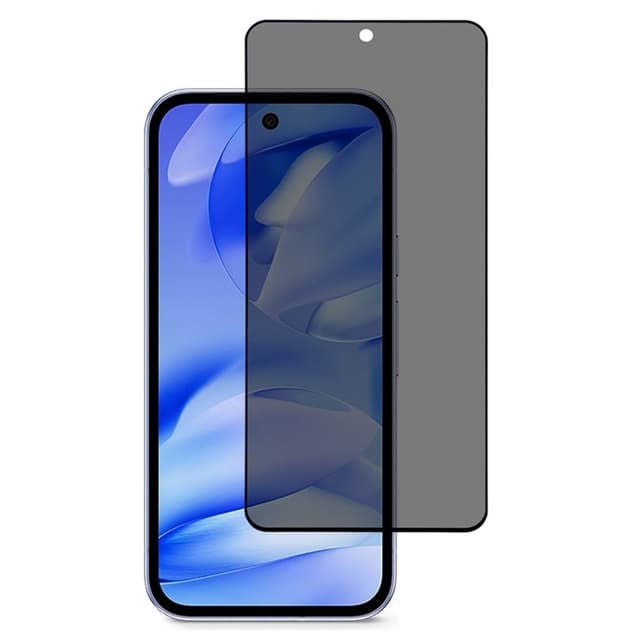 SKALO Google Pixel 9a Yksityisyydensuojaus Näytönsuoja karkaistu lasi - Musta