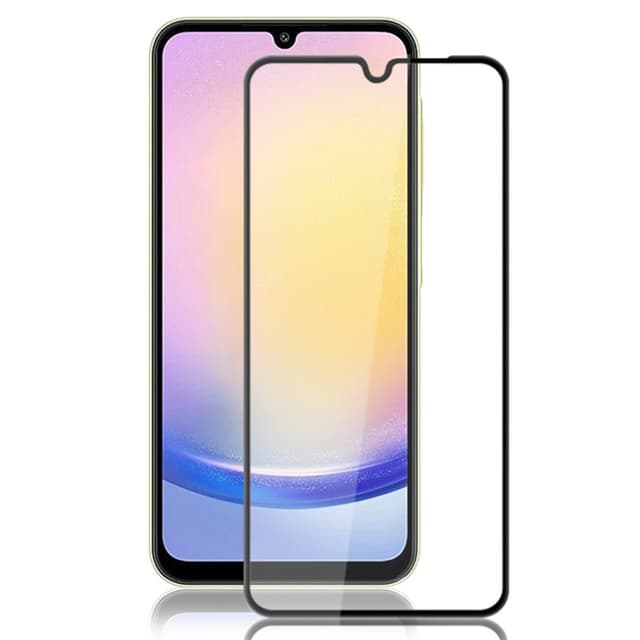SKALO Samsung A26 FULL-FIT Hærdet Glas Skærmbeskyttelse - Sort