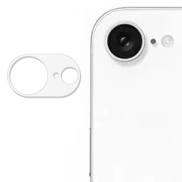 SKALO iPhone 16e 3D -panssarilasit kameroille - Läpinäkyvä