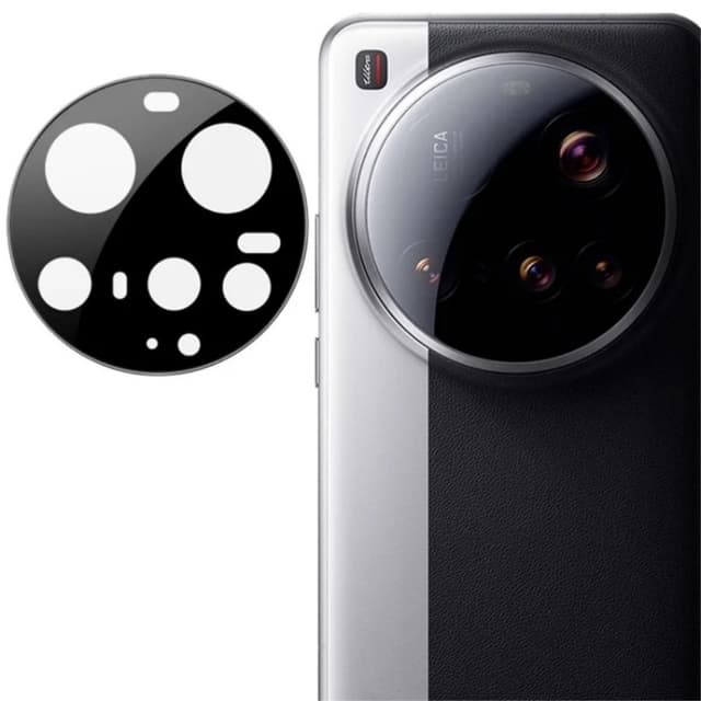 2-PAK SKALO Xiaomi 15 Ultra 3D Kameralinse Beskyttelsesglas - Sort