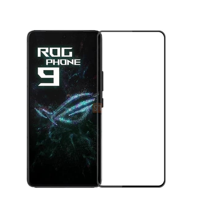 SKALO Asus Zenfone 12 Ultra FULL-FIT Hærdet Glas Skærmbeskyttelse - Sort