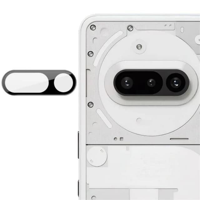 SKALO Nothing Phone (3a) 3D Kameralinse Beskyttelsesglas - Sort