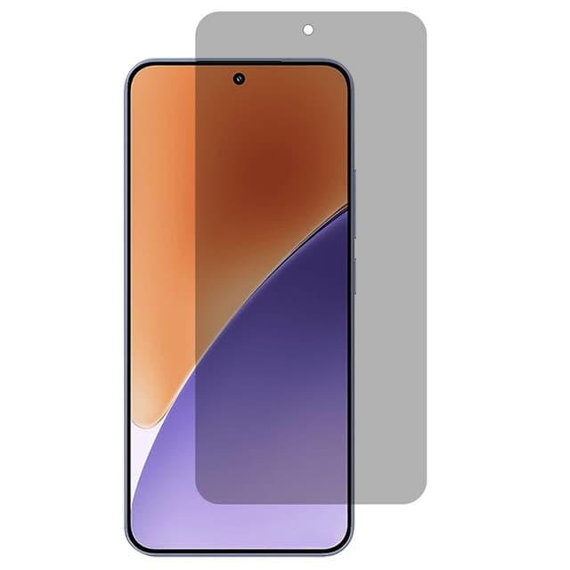 SKALO Xiaomi 15 Yksityisyydensuojaus Näytönsuoja karkaistu lasi - Musta