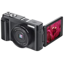 Digitalkamera med 24 MP, HD 1080p og 16x Zoom Sort