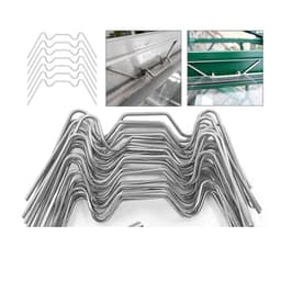25-pack Fästklämmor för Växthusglas S