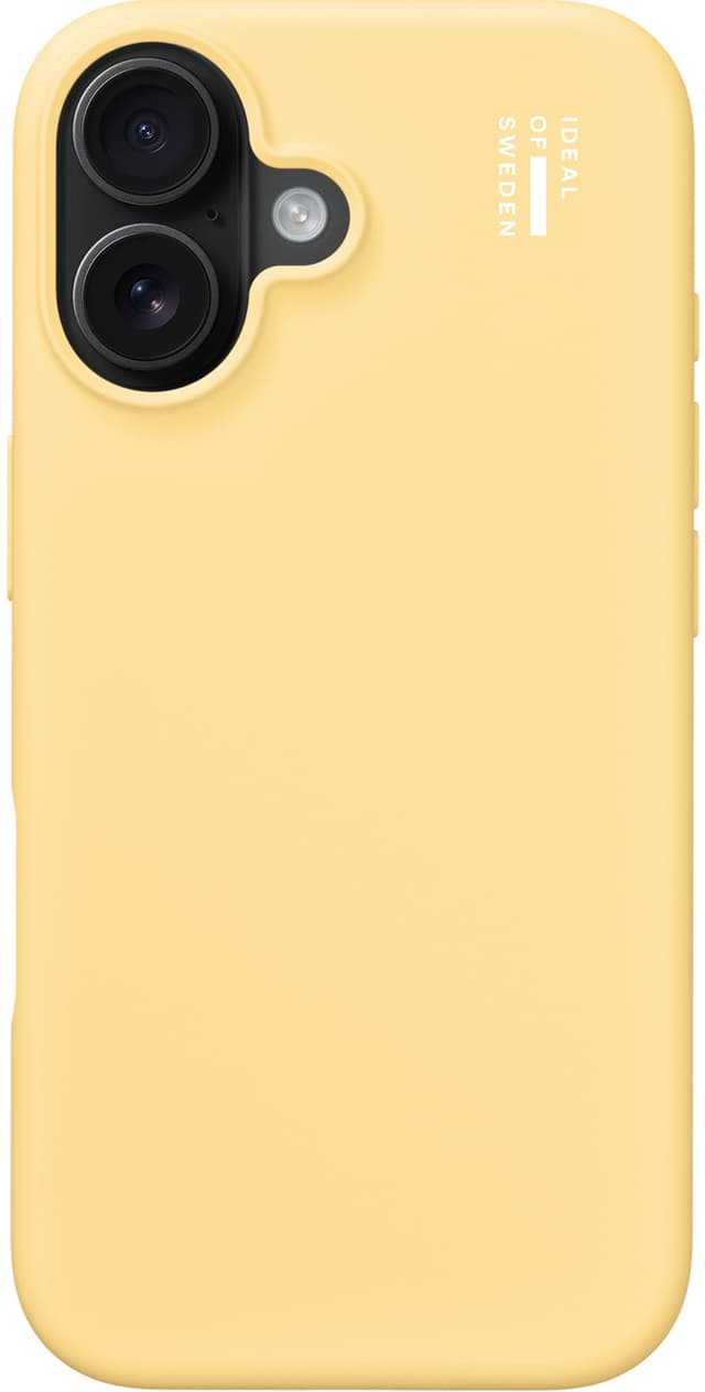 Ideal of Sweden iPhone 16 Silicone MagSafe etui (citron)