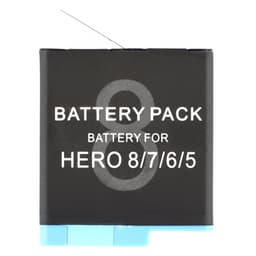 Batteri for GoPro Hero 8 3,85V 1220mAh AHDBT-801 erstatningsbatteri