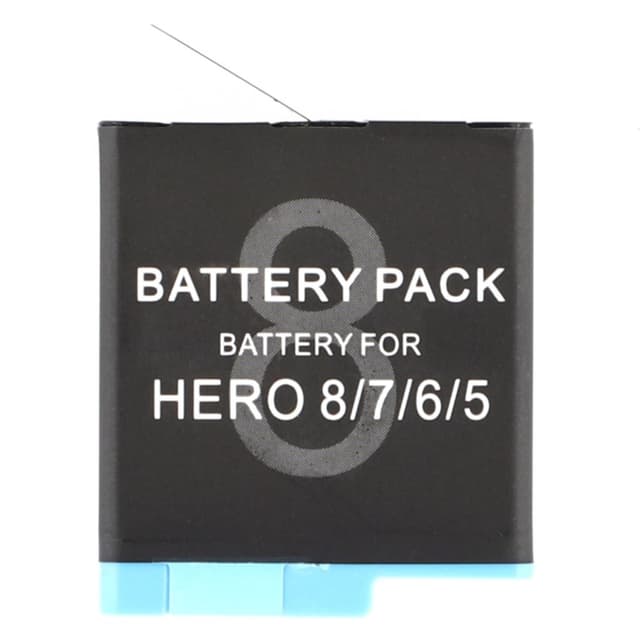 Batteri til GoPro Hero 8 3.85V 1220mAh AHDBT-801 erstatningsbatteri