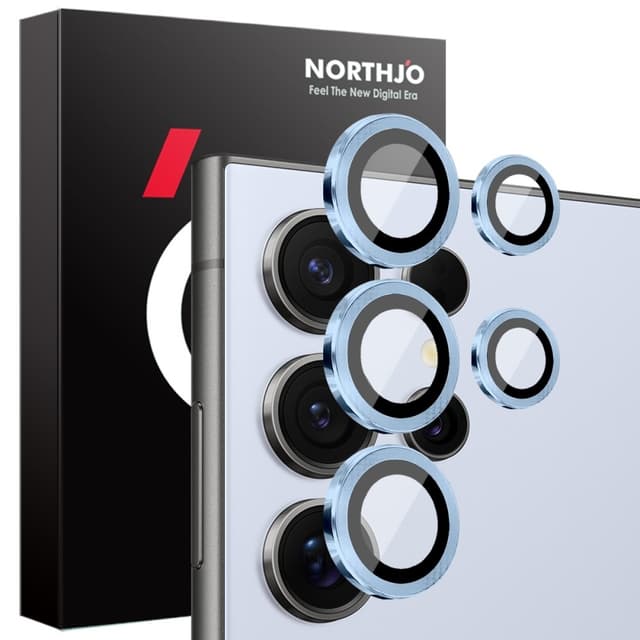 NORTHJO Samsung Galaxy S25 Ultra Karkaistu Lasi Kameran Linssinsuoja
