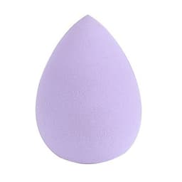 2 stk Makeup Sponge Blender Teardrop Beauty Egg Cleansing Puff Skin Care - Lys lilla