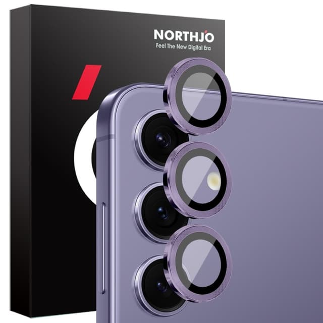 NORTHJO Samsung Galaxy S25+ Karkaistu Lasi Kameran Linssinsuoja