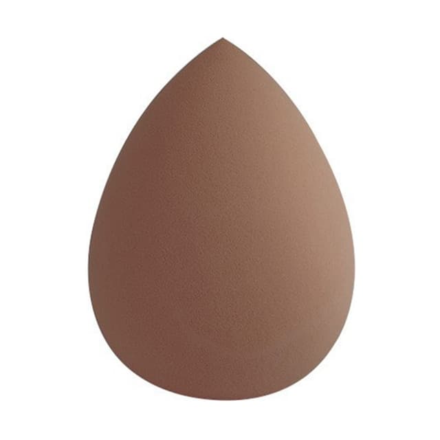 2 stk Makeup Sponge Blender Teardrop Beauty Egg Cleansing Puff Skin Care - Coffee