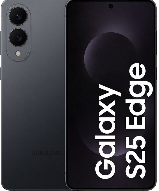 Samsung Galaxy S25 Edge 5G älypuhelin 12/256 GB (Titanium Jetblack)