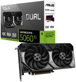 ASUS Dual GeForce RTX 5060 8GB GDDR7 OC Edition grafikkort