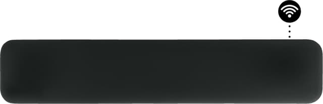 Mill Invisible WiFi Gen4 Panelelement PA1050LWIFI4BLACK (svart)