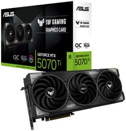 ASUS TUF Gaming GeForce RTX™ 5070 Ti 16 GB GDDR7 White OC näytönohjain
