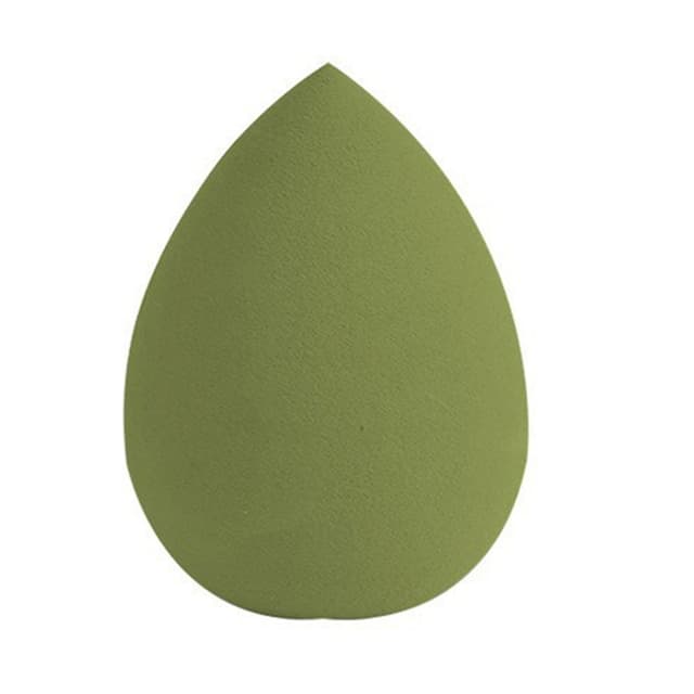 2 st Makeup Sponge Blender Teardrop Beauty Egg Rengöringspuff Hudvård - Matcha