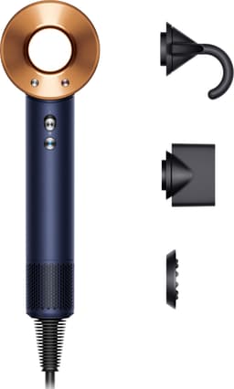 Dyson Supersonic hiustenkuivaaja (preussinsininen/rikas kupari)