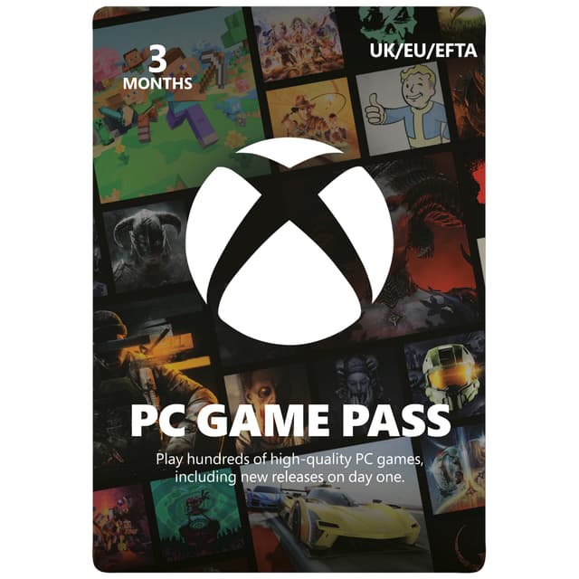 Xbox Game Pass for PC - 3 Months Membership - PC Windows