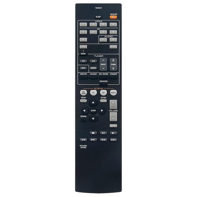Fjernkontrollerstatning for RAV463 For Yamaha Audio/Video Receiver