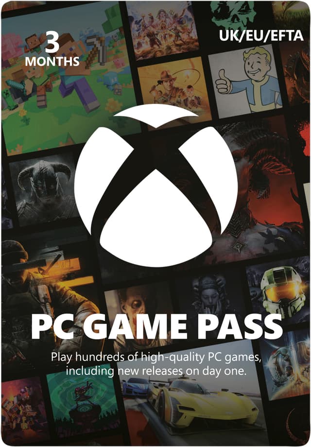 Xbox Game Pass for PC - 3 Months Membership - PC Windows