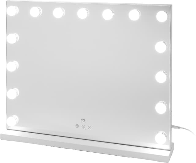 re Hollywood beauty mirror