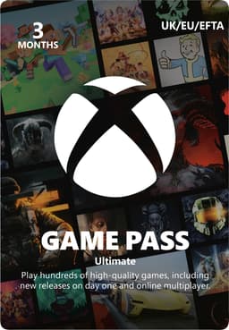 Xbox Game Pass Ultimate 3 måneders abonnement - til XBOX og PC