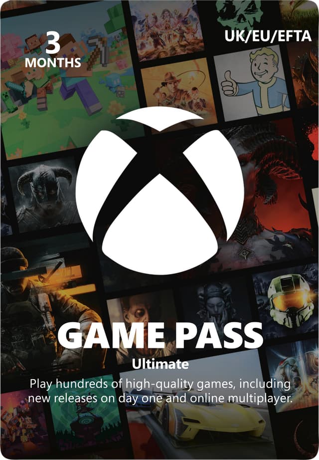 Xbox Game Pass Ultimate 3 måneders abonnement - XBOX One, PC Windows