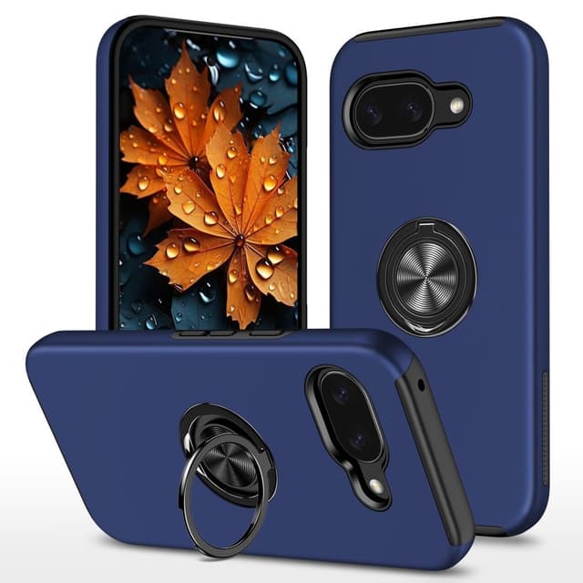 Till Google Pixel 9A Hybrid skal med Finger Ring