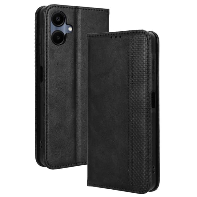 Vintage Plånboksfodral Till Samsung Galaxy A06 4G / A06 5G - Svart