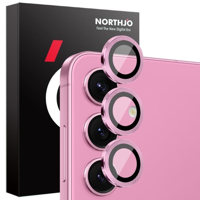 NORTHJO for Samsung Galaxy S25+ Herdet Glass Kameralinsebeskytter
