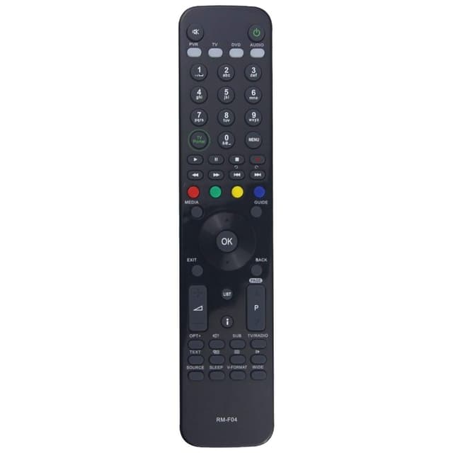 Fjernkontrollerstatning for RM-F04 For Humax HDR Freesat Box satellittmottaker