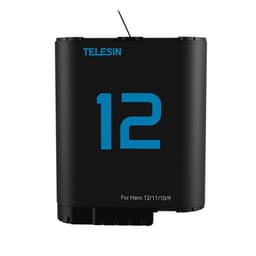 TELESIN S0-ECB-02-TGP batteri for GoPro Hero 12 11 10 9 1720mAh erstatning