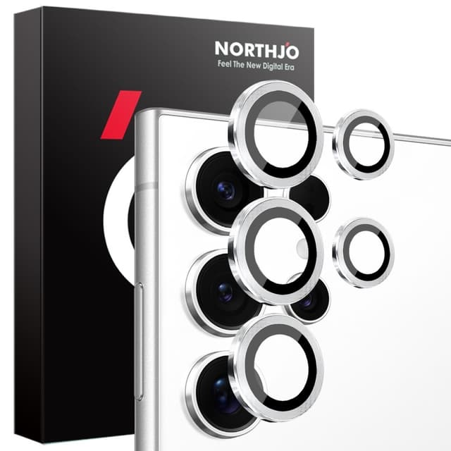 NORTHJO for Samsung Galaxy S25 Ultra Herdet Glass Kameralinsebeskytter