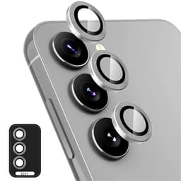 For Samsung Galaxy S25+ Kameralinsebeskytter ENKAY Metallring Linsefilm