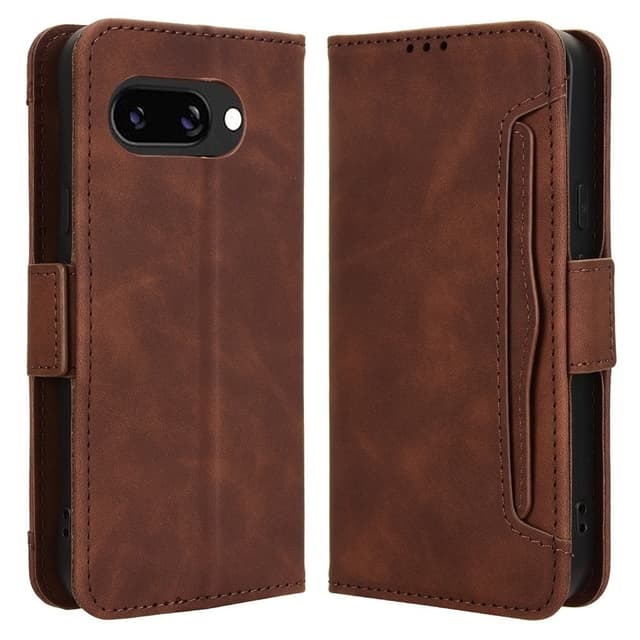 Till Google Pixel 9A Plånboksfodral  - Brun