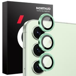 NORTHJO for Samsung Galaxy S25 Herdet Glass Kameralinsebeskytter