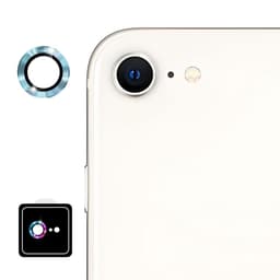 Til iPhone 16e Kameralinsebeskytter ENKAY Hat-Prince Metalring Linsefilm