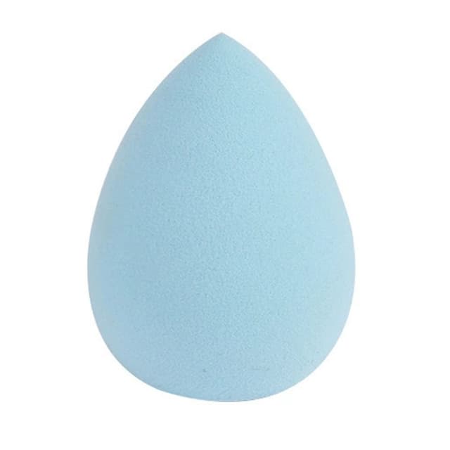 2 st Makeup Sponge Blender Teardrop Beauty Egg Rengöringspuff Hudvård - LjusBlå