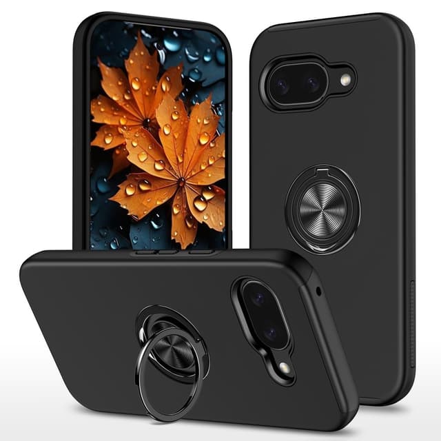 Till Pixel 9A Hybrid skal med Finger Ring