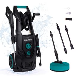 VONROC PRO - Højtryksrenser - 2500W | 195 bar | Induktionsmotor | Inkl. tilbehør og terrasserenser