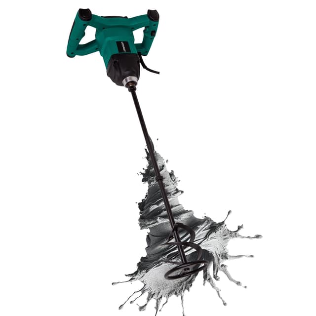VONROC Färg / cementblandare 1200W | Med blandarstav och mjukstart