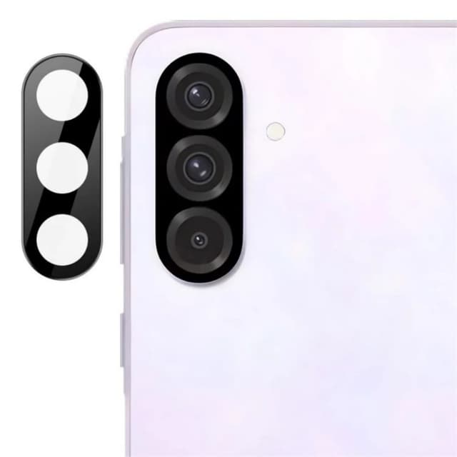 SKALO Samsung A56 3D -panssarilasit kameroille - Musta