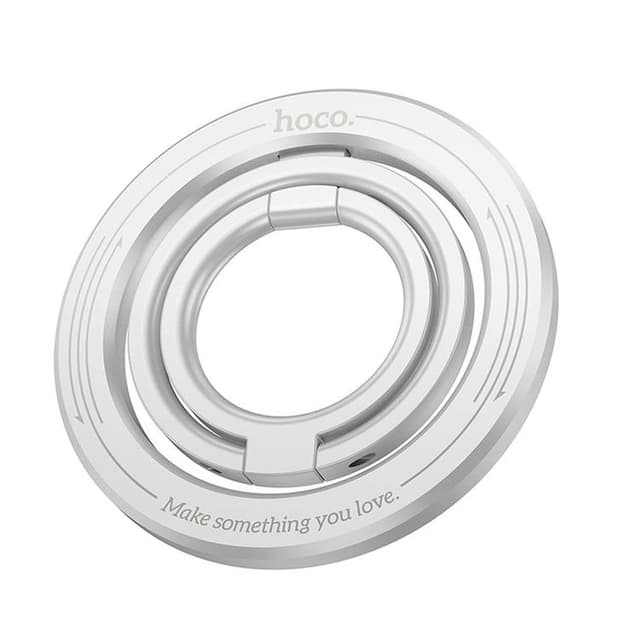 Hoco Magnetisk Ringhållare för Mobilen GH2 - Silver - Elgiganten